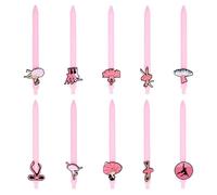 KAHDGSS Bolígrafos De Escritura De 0 5mm Suaves Para Uso Escolar Y De Oficina Bolígrafo De Escritura Delicado 10 Uds.