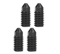 KAHDGSS Boquillas De Acero Endurecido De Cambio Rápido Punto 0 8 Mm Tolerancia a La Abrasión 500 ℃ Permanente para Impresión Extendida Boquilla De Acero Endurecido/Pequeña