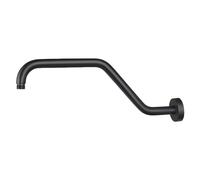 KAHDGSS Brazo Ducha Acero Inoxidable Acero Múltiple Muroes Montado En Acabado Negro Mate Conveniente para Baños Hogar Y Hotel