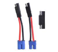 KAHDGSS Cable Adaptador EC8 Macho /, Cable de conexión 10AWG para Panel Solar con Adaptador de polaridad inversa, Modelo de Cable de alimentación de avión, 1 Juego