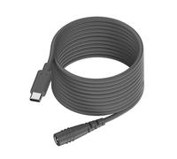 KAHDGSS Cable De Alimentación Tipo C DC5521 Carga Eficiente De PVC Flexible para Dispositivos Móviles Cable De Carga Tipo C Ligero Profesional para Hogar