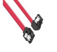 KAHDGSS Cable De Bloqueo 6GB/s SATAIII Flexible 50 Cm Longitud Diseño Ahorro Espacio SATA3.0 para Datos Servidores Computadora con Pestillos