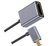 KAHDGSS Cable de cámara digital versión 2.1 microed a estándar 8K60Hz 48Gbps transmisión soporta estructura coaxial dinámica cable flexible de cámara
