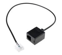 KAHDGSS Cable de conversión RJ45 a RJ11 de velocidad, Cable adaptador RJ45 a RJ11 que conecta Ethernet a sistemas telefónicos Cable adaptador Convertidores de Ethernet a teléfono