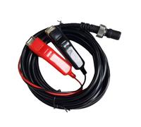 KAHDGSS Cable de Suministro de Carrete de Pesca de 3 Metros y 2 Pines con conexión de Clip Segura para 500, S500, S500J, 500MT, 500J, 400, S400, extensión