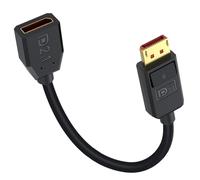 KAHDGSS Cable DisplayPort 2.1 avanzado de 52 Gbps de ancho de banda compatible con 16 K a 30 Hz y 8 K a 240 Hz con compatibilidad con versiones anteriores, compatible con FreeSync G Sync