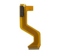 KAHDGSS Cable suave de metal de 1.96 pulgadas de abajo a arriba para conversión de pantalla LCD de repuesto flexible para consola de juegos LCD amarillo cable inferior a superior