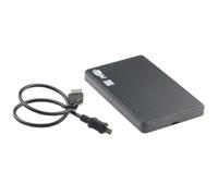 KAHDGSS Caja de disco duro externo USB 2.0 de 2.5 pulgadas, fácil instalación, caja de disco duro para transferencia de datos para PC, solución de almacenamiento externo