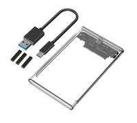 KAHDGSS Caja USB 3.1 Tipo C De 2 5 Pulgadas Instalación Herramientas Soporte Juego Unidad Externa ABS 6 Unidad Externa ABS