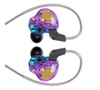 KAHDGSS Calidad De Estudio En Los Auriculares Alambre Cord Y Mejora La Respuesta Frecuencia para Entusiastas La Música En Oídos Cable IEM