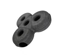 KAHDGSS Cama para Gatos con Forma de túnel, triplicada, Flexible y modificable, Que se Adapta Espacio de la casa con percepción Artificial de Calidez, Cama Permanente