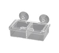 KAHDGSS Comedero con ventosa para reptiles, alimentador de alimentos, cuenco de agua, plato de lagartos, comederos, cuencos, accesorios para agua