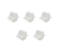 KAHDGSS Comederos colgantes para pájaros para jaula, contenedor de alimentos de gran capacidad con percha para pinza, cacatúa, conure, periquito, comedero para pájaros para jaula