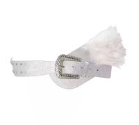 KAHDGSS Cómoda Cintura Ajustable Cinturón De Aislamiento Térmico Accesorio De De PU Suave Para Chaquetas Y Abrigos De Invierno Cinturón De Pieles Sintéticas