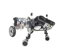 KAHDGSS Cómoda Silla de Ruedas Ajustable para Mascotas con Detalle de Acolchado para un Movimiento cómodo y Estabilidad en Las Ruedas Soporte para Las piernas de Las Mascotas