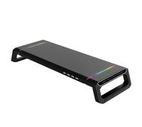 KAHDGSS Concentradores USB para Monitores Elevadores De Soporte Ordenador con Cajón Almacenamiento Y Ranura Teléfono Organizadores Escritorio Elevadores Soporte Monitores Peso