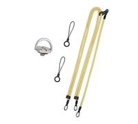 KAHDGSS Correa para Cuello Cámara Multifunción Compatible con Dispositivos De Tornillo 1/4 Longitud Personalizable Sistemas 3 Clips Equipo Fotografía Exteriores Correa Cámara