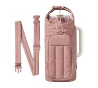 KAHDGSS Deportes Aire Libre Bolsa Cruzada para Botella De Agua con Aislamiento Portavasos Térmicos De Gran Capacidad Portadores De Tela Resistente para Senderismo Portavasos Térmicos con Múltiples