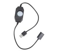 KAHDGSS Distancia Detección 3-8m 5 V Sensores Movimiento Potencia USB Interruptores para Luz Noche LED con Interfaces USB Instalación Fácil Controlador Luz LED