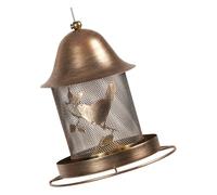 KAHDGSS Durability Metal Feeders for Birds Squirrels Proof Large Storage Capacity Easyly Clean for Various Weather Performances Easyly Clean Bird Feeders