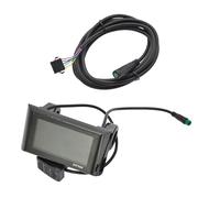 KAHDGSS Ebike - Pantalla LCD de 24 V, 36 V, 48 V, 60 V, universal, 5 pines, para manillar de 22,2 mm