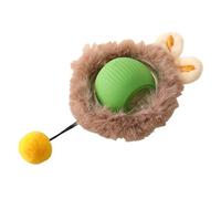 KAHDGSS Electric Mouse Tail Cat Silicone Toy Cats Sphere Silicone Teasing with Tail For Indoor Felines Play Cats Teaser For Indoor