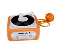 KAHDGSS Elegante Caja De Música para Fonógrafo Llavero con Función Grabación Y Características Musicales para Entusiastas Los Estilos Vintage Llaveros Gramófono