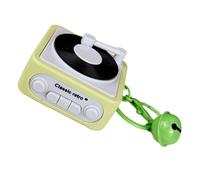 KAHDGSS Elegante Caja De Música para Fonógrafo Llavero con Función Grabación Y Características Musicales para Entusiastas Los Estilos Vintage Llaveros Gramófono