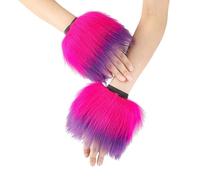 KAHDGSS Elegante pulsera de felpa con aro decorativo para fiestas y uso diario