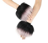 KAHDGSS Elegante pulsera de felpa con aro decorativo para fiestas y uso diario