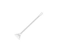 KAHDGSS Ergonomic Handle Sand Tool for Efficient Water Plant Arrangement and Soil Work in Stainless Steel Fish Shovel