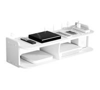 KAHDGSS Estante De Pared De Madera De Ingeniería Contemporánea para Dormitorio Almacenamiento De Enrutador con Fácil Montaje Y Optimización del Espacio Estante De Pared para Sala De Estar