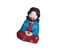 KAHDGSS Estatua De Jesús Cristos Figuras Religiosas Pintadas A Mano Decoraciones Meditaciones Adorno Modernas para Hogar Meditaciones