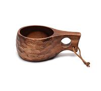 KAHDGSS Finlandia Kuksa Portable Coffee Taza De Madera Vaca Caza Jugo Caza Leche Café Beber Bebida Cazas Leche Para Madera Regalo Para Beber Finlandia