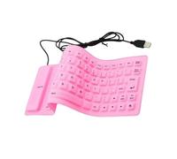 KAHDGSS Flexible Rolls Up Silicone Keyboards 85Keys USB Wireds Waterproof Dustproof Silents for PC and Laptop Silents Soft Keyboards
