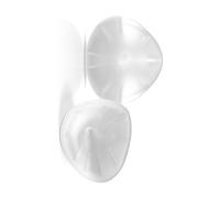 KAHDGSS Forma Ergonómica del Seno Triangular Textura Transpirable Y Agradable para La Piel Secado Rápido Yoga Y Ropa Activa Prótesis Mamaria De Silicona Liviana Nadar