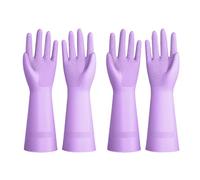 KAHDGSS Guantes De Limpieza Para Hogar Diseño Resistente Agua Caucho Nitrilo Con Cuerda Colgar Tareas Desinfección Cocina Guantes Nitrilo Extra Gruesos Hogar
