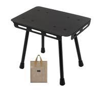 KAHDGSS Juego de asiento plegable de aleación de aluminio para exteriores, funda de transporte incluida, portátil, adecuado para viajes de aventura, barbacoa, senderismo, viajes, configuración rápida