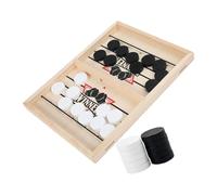 KAHDGSS Juego De Familiar Hockey Tabón Interactivo Interactive Child Adulto Madre Bouncing Chess Madera Bouncing Chess