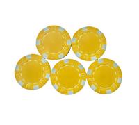 KAHDGSS Juego De Fichas Póquer 25 Uds. Juego Ruletas Fichas Contadores Aprendizaje Pequeños Contadores Conteo Fáciles Usar