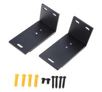 KAHDGSS Juego De Soportes Montaje En Pared Ajustables para Barra Sonido Ahorro Espacio Deslizante En Forma L Maximice Potencial Habitación Soportes Montaje para Altavoces