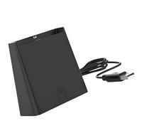 KAHDGSS Lector de Tarjetas Inteligente ABS para transacciones bancarias y gubernamentales seguras con Operaciones Plug and Play Lector de Tarjetas Inteligente