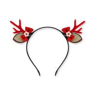 KAHDGSS Light Weight Reindeers Antlers Headbands Plastic Hair Decoration For Christmas Parties Costume Accessories Plastic Antlers Headbands
