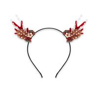 KAHDGSS Light Weight Reindeers Antlers Headbands Plastic Hair Decoration For Christmas Parties Costume Accessories Plastic Antlers Headbands