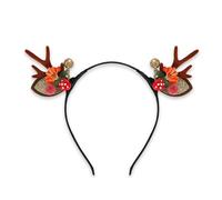 KAHDGSS Light Weight Reindeers Antlers Headbands Plastic Hair Decoration For Christmas Parties Costume Accessories Plastic Antlers Headbands