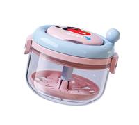 KAHDGSS Limpiador De Dentaduras Postizas Estuche De Retenedor Manual Organizadores ABS Multifuncionales para Uso Doméstico Y De Viaje Caja De Higiene para Dentaduras Postizas