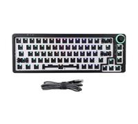 KAHDGSS LK67/KF068 - Kit de teclado mecánico con luz, modos únicos, cable, teclado completo con teclado numérico