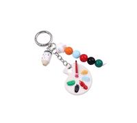 KAHDGSS Llavero estético, accesorios de paleta de artistas, llavero de bolsa, encantos, anillos de coche, accesorios para mujeres y niñas, anillos de coche para mujer, Q1935 2