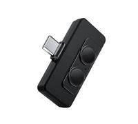 KAHDGSS Micrófonos ABS con cancelación de Ruido con configuraciones instantáneas a través del Tipo C para un Sonido nítido en Cualquier Entorno Salida USB C y micrófono de reproducción