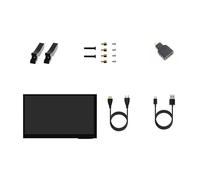 KAHDGSS Monitor De Pantalla Táctil 7 Pulgadas Portátil 1024x600 Instalación Fácil Adaptador HDTV para 3B+ 4B Accesorios La Placa Desarrollo Pantalla Táctil Capacitable